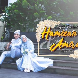Custom album Hamizan & Amirah