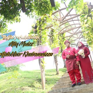 Custom album Aliy Muizz & Sharifah Noor Khairunnizza